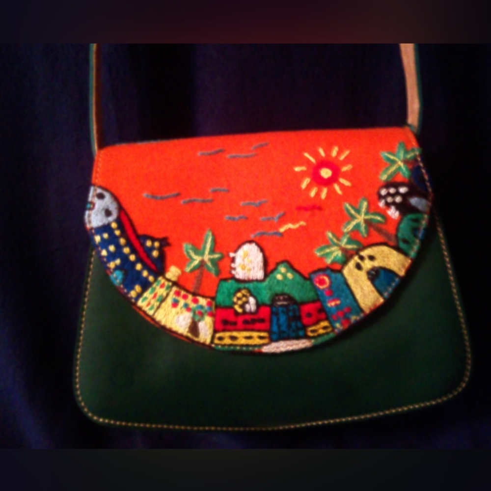Rania Hilal Side Pocket Shoulder Bag